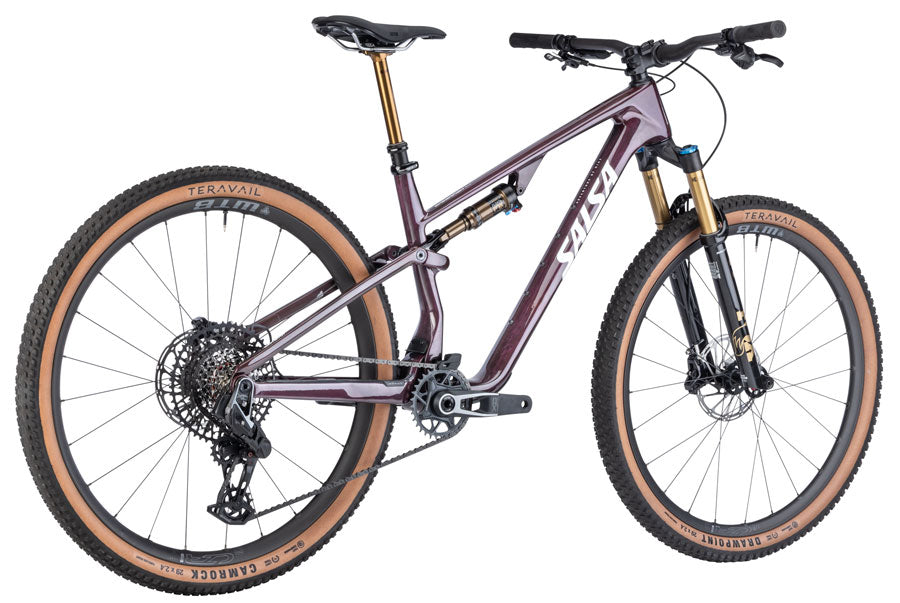 Salsa Spearfish C DLX X0 AXS Transmission Bike - 29", Carbon, Deep Orchid Carbon