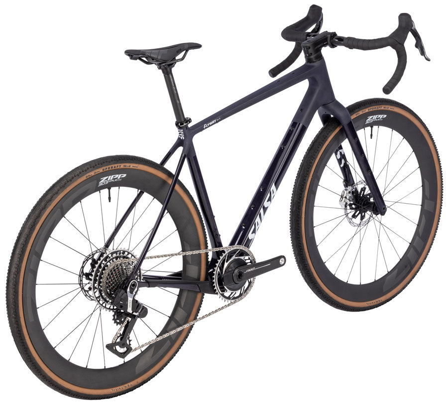 Salsa Flyway C DLX RED XPLR AXS 13 Bike - 700c, Carbon, Midnight