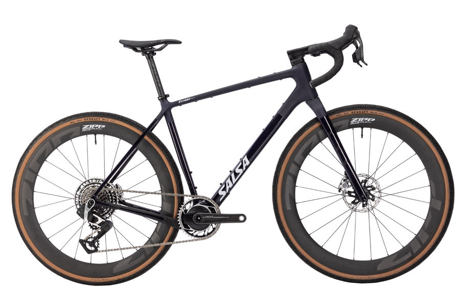 Salsa Flyway C DLX RED XPLR AXS 13 Bike - 700c, Carbon, Midnight