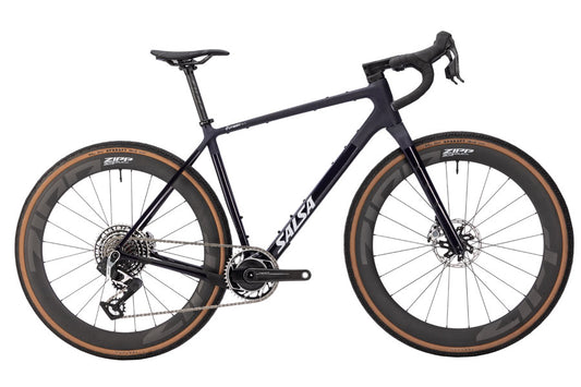 Salsa Flyway C DLX RED XPLR AXS 13 Bike - 700c, Carbon, Midnight