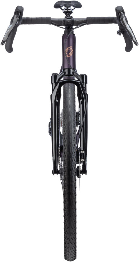 Salsa Flyway C Rival XPLR AXS 13 SUS Bike - 700c, Carbon, Blackberry