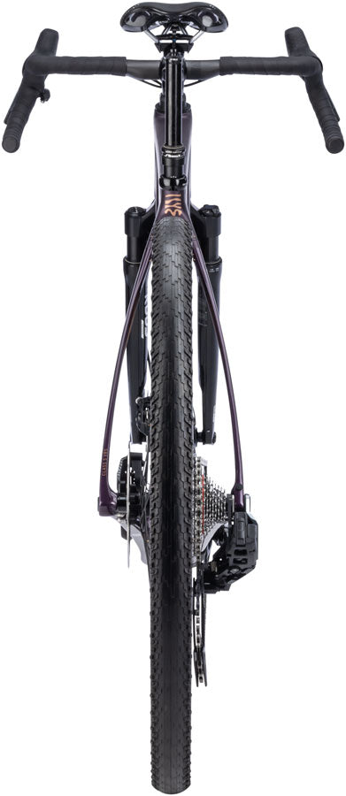 Salsa Flyway C Rival XPLR AXS 13 SUS Bike - 700c, Carbon, Blackberry