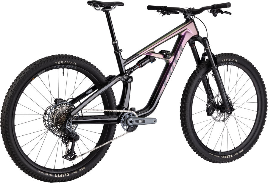 Salsa Blackthorn 125 C GX Transmission Bike - 29", Carbon, Black/Pearl Orchid