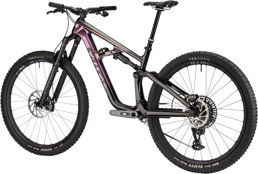 Salsa Blackthorn 125 C GX Transmission Bike - 29", Carbon, Black/Pearl Orchid