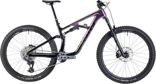 Salsa Blackthorn 125 C GX Transmission Bike - 29", Carbon, Black/Pearl Orchid