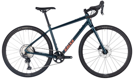 Salsa Journeyer Drop Bar GRX 610 1x12 Bike - 700c, Aluminum, Midnight Blue