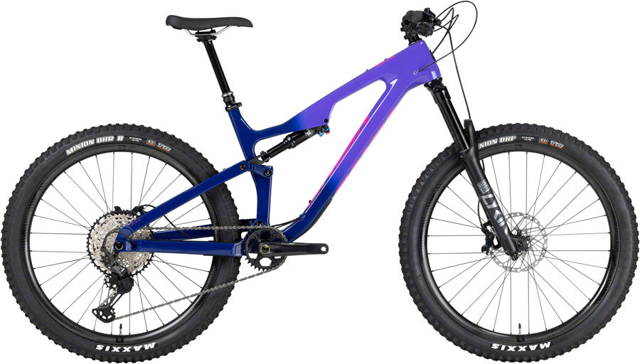 Rustler Purple Shell Salsa Rustler Carbon XT Bike - 27.5