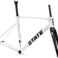 Carbon Road Frame & Fork Set - Panda Pearl
