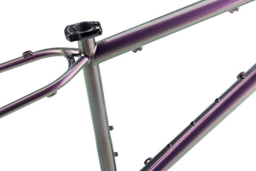 Salsa Fargo 32 Frameset - 32", Steel, Pearl Orchid