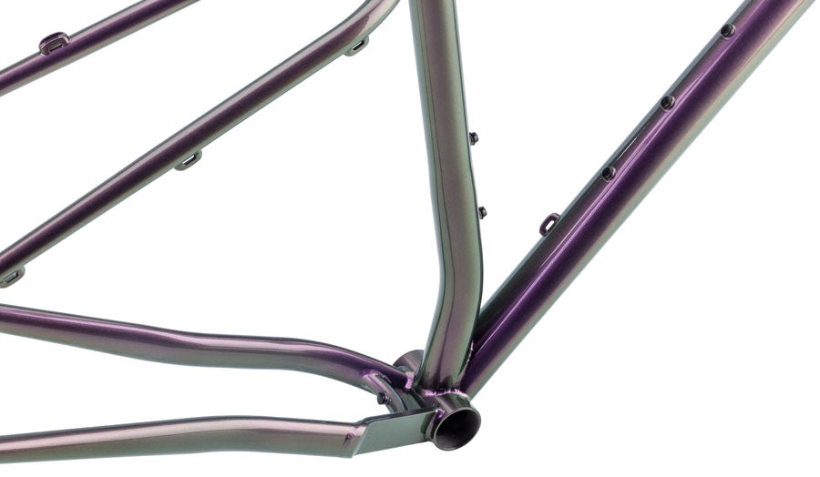 Salsa Fargo 32 Frameset - 32", Steel, Pearl Orchid