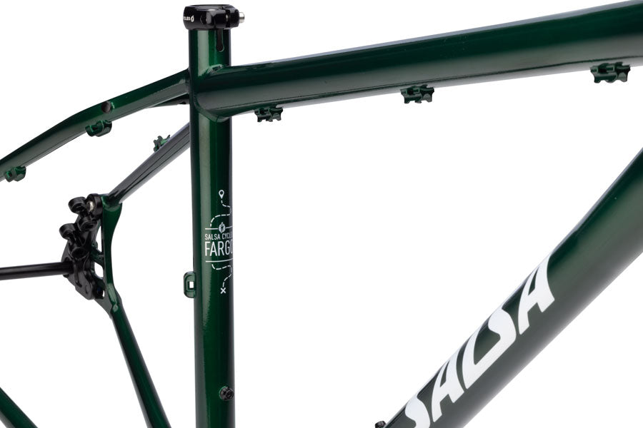 Salsa Fargo Frameset - 29", Steel, Peat Moss