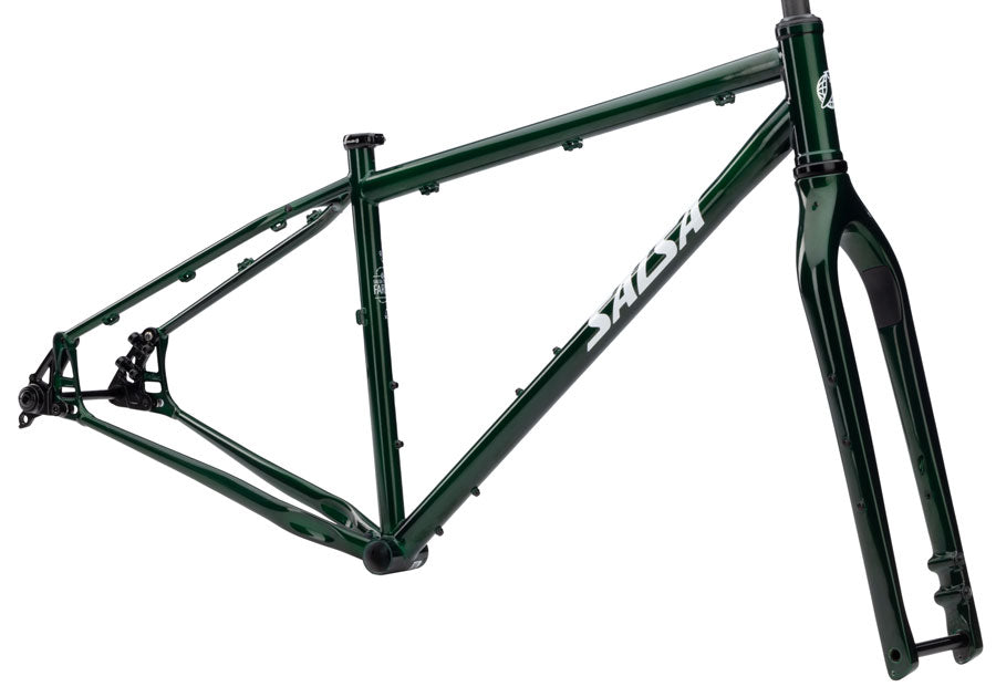 Salsa Fargo Frameset - 29", Steel, Peat Moss