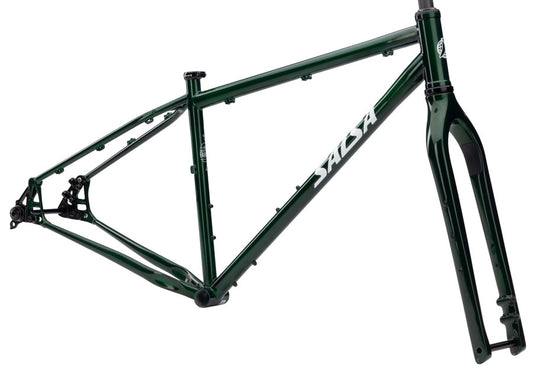 Salsa Fargo Frameset - 29", Steel, Peat Moss