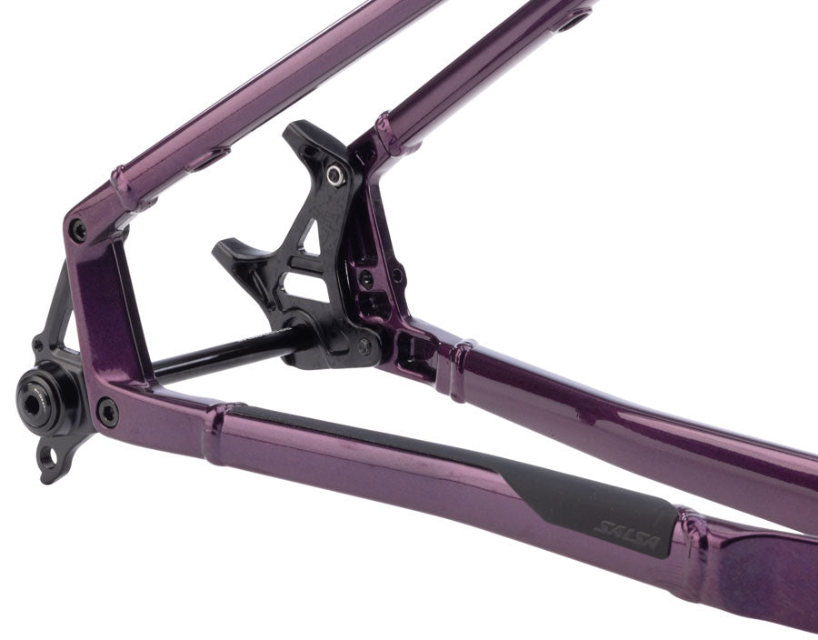 Salsa Timberjack Frame - 29"/27.5, Aluminum, Deep Orchid