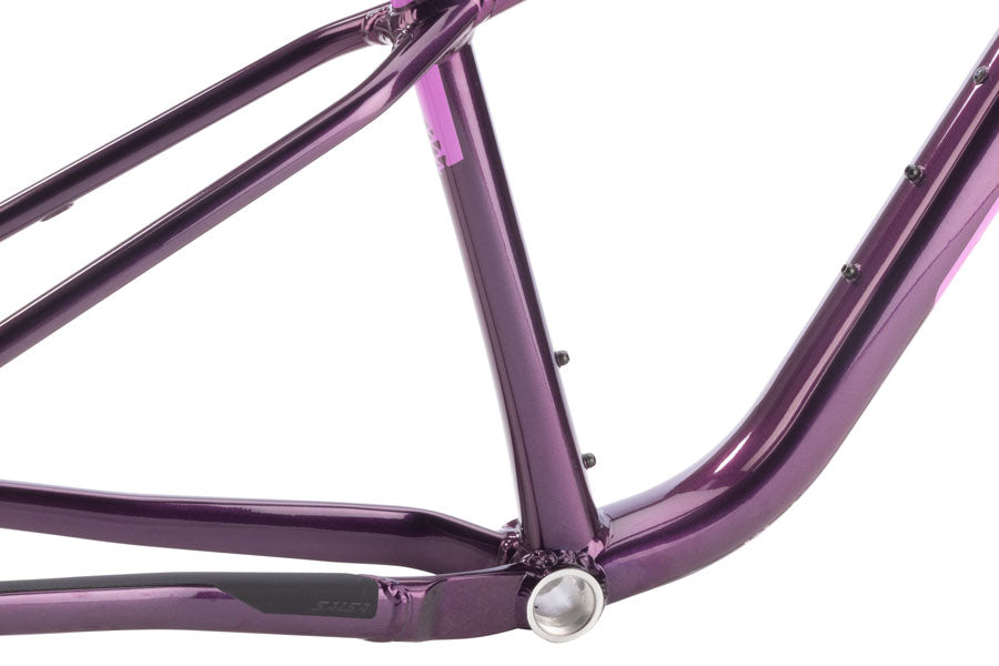 Salsa Timberjack Frame - 29"/27.5, Aluminum, Deep Orchid