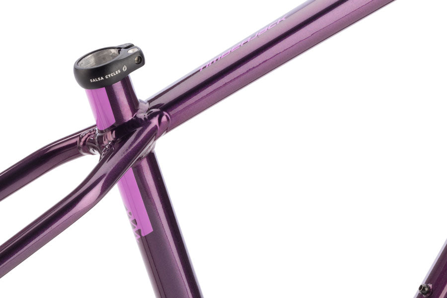 Salsa Timberjack Frame - 29"/27.5, Aluminum, Deep Orchid