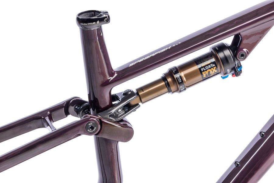 Salsa Spearfish C DLX Frame - 29", Carbon, Deep Orchid Carbon
