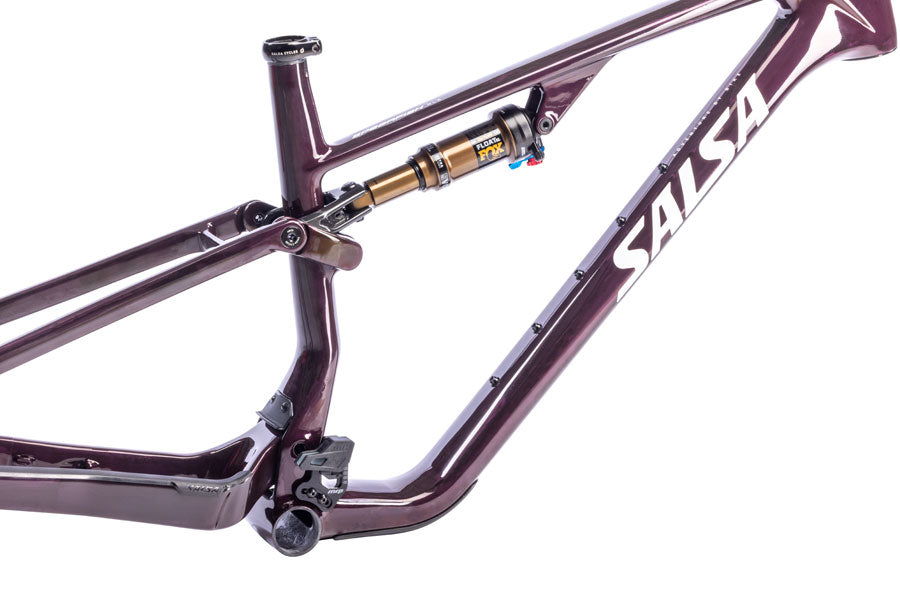 Salsa Spearfish C DLX Frame - 29", Carbon, Deep Orchid Carbon