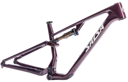 Salsa Spearfish C DLX Frame - 29", Carbon, Deep Orchid Carbon