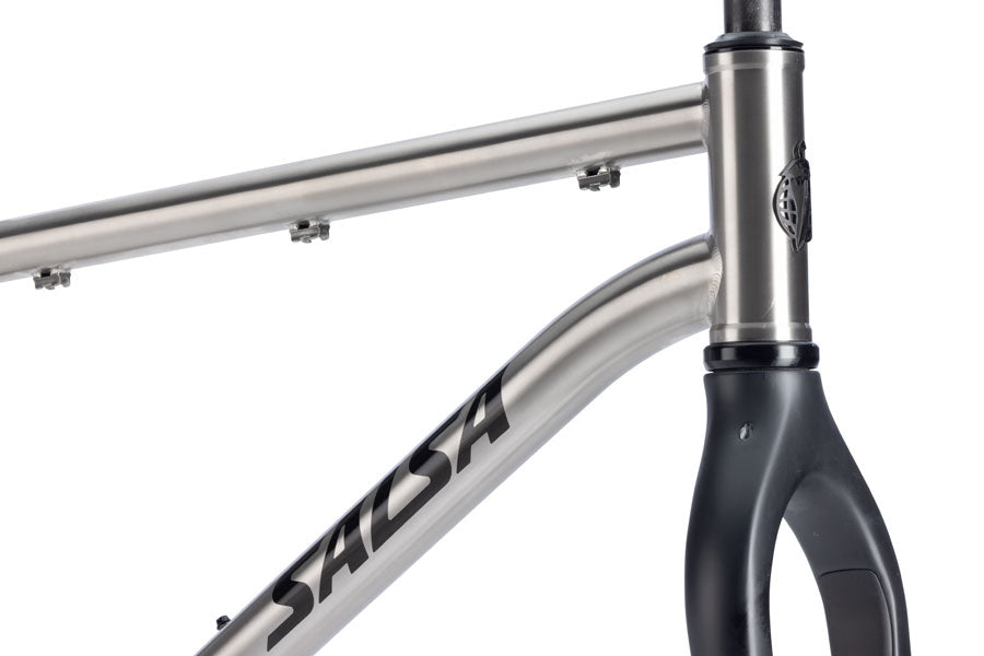 Salsa Fargo Ti Frameset - 29", Titanium, Brushed Titanium