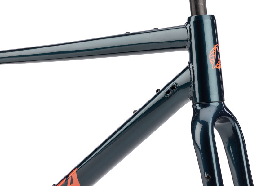 Salsa Journeyer Drop Bar Frameset - Aluminum, Midnight Blue